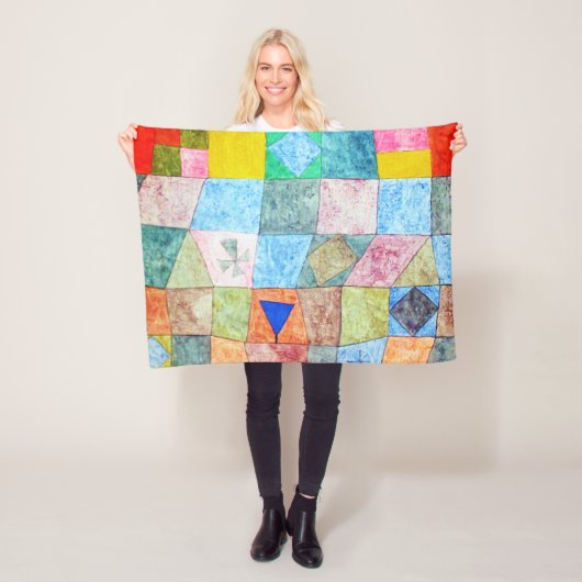 Freundliches Spiel, Paul Klee Fleecedecke (Beispiel)