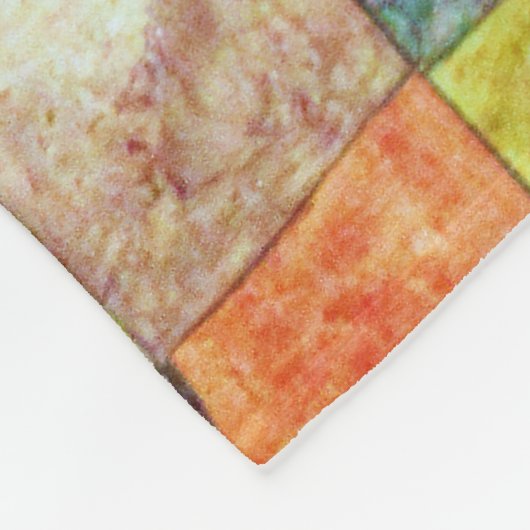 Freundliches Spiel, Paul Klee Fleecedecke (Ecke)