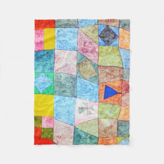 Freundliches Spiel, Paul Klee Fleecedecke (Vorderseite)