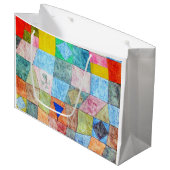 Freundliches Spiel, Paul Klee Große Geschenktüte (Vorderseite Schrägansicht)