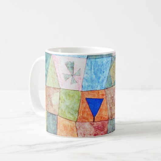 Freundliches Spiel, Paul Klee Kaffeetasse (Vorderseite Links)
