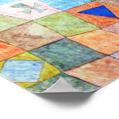 Freundliches Spiel, Paul Klee Poster (Ecke)