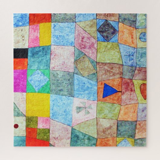 Freundliches Spiel, Paul Klee Puzzle (Vertikal)