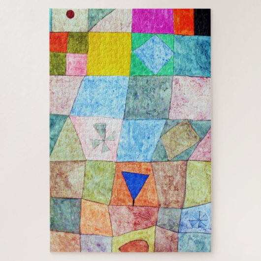 Freundliches Spiel, Paul Klee Puzzle (Vertikal)