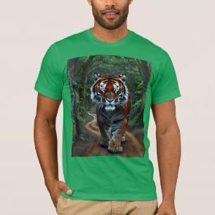 Freundliches Viertel Tiger T-Shirt