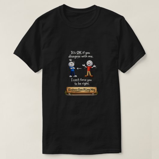 Freundlichkeit (1b) T-Shirt (Design vorne)