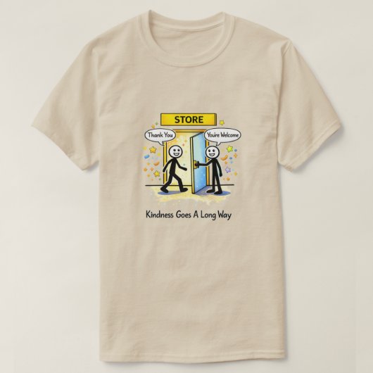 Freundlichkeit (2b) T-Shirt (Design vorne)