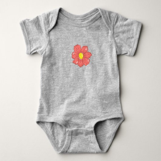 Freundlichkeit Baby Strampler (Vorderseite)