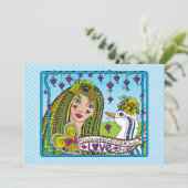 Freundlichkeit beim Geben_Flat Card 7"x5" (Stehend Vorderseite)