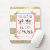 Freundlichkeit Confetti Mouse Pad Mousepad (Mit Mouse)
