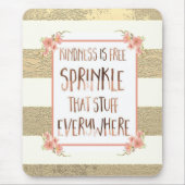 Freundlichkeit Confetti Mouse Pad Mousepad (Vorne)