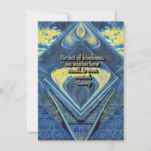 Freundlichkeit Feiertagskarte (Vorderseite)