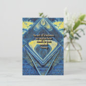 Freundlichkeit Feiertagskarte (Stehend Vorderseite)