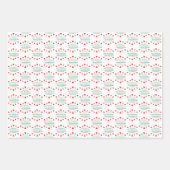 Freundlichkeit fördern geschenkpapier set (Vorderseite 2)