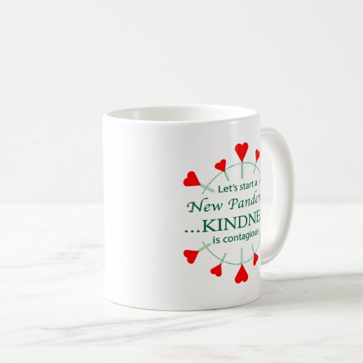 Freundlichkeit fördern kaffeetasse (VorderseiteRechts)
