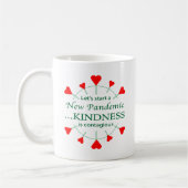 Freundlichkeit fördern kaffeetasse (Links)