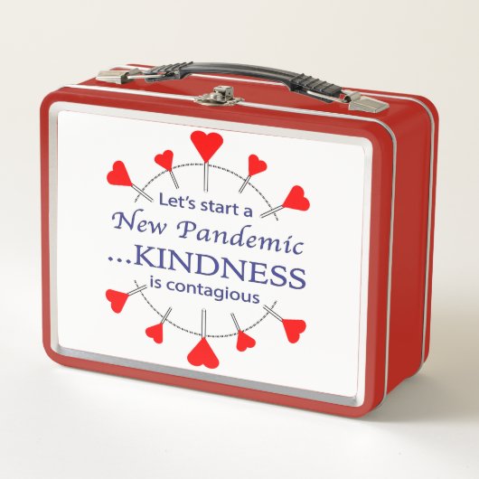 Freundlichkeit fördern metall brotdose (Vorderseite)