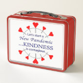 Freundlichkeit fördern metall brotdose (Rückseite)