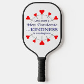 Freundlichkeit fördern pickleball schläger (Rückseite)