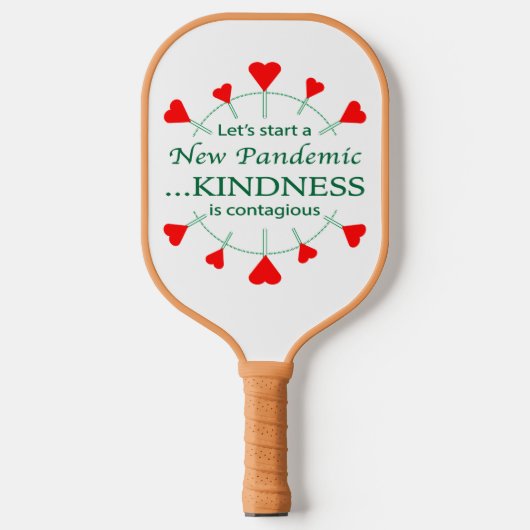 Freundlichkeit fördern pickleball schläger (Vorderseite)