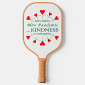 Freundlichkeit fördern pickleball schläger (Rückseite)