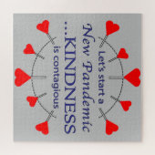 Freundlichkeit fördern puzzle (Horizontal)