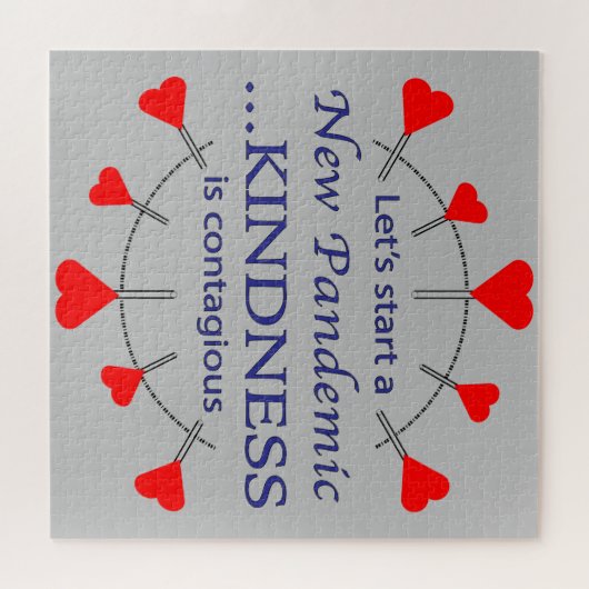 Freundlichkeit fördern puzzle (Horizontal)