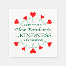 Freundlichkeit fördern serviette