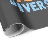 Freundlichkeit Frieden Gleichheit Liebe Inklusion Geschenkpapier (Rolleneckpunkt)