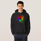 Freundlichkeit Frieden Gleichheit Liebe Inklusion  Hoodie (Vorne ganz)