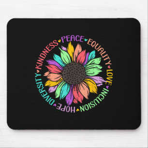 Freundlichkeit Friedensgleichheit Liebe Hoffnung D Mousepad