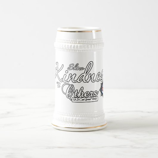 Freundlichkeit für andere zeigen bierglas (Mittel)