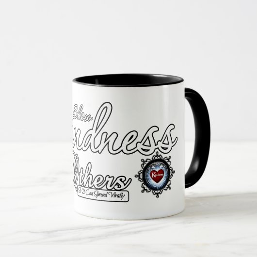 Freundlichkeit für andere zeigen tasse (VorderseiteRechts)