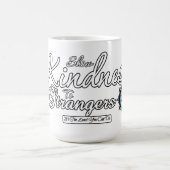 Freundlichkeit gegenüber Fremden zeigen Kaffeetasse (Mittel)