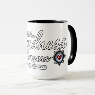Freundlichkeit gegenüber Fremden zeigen Tasse