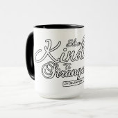 Freundlichkeit gegenüber Fremden zeigen Tasse (Vorderseite Links)