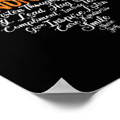 Freundlichkeit Herz Welt Kindheit Tag freundlich L Poster (Ecke)