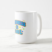 Freundlichkeit ist cool T-Shirt Kaffeetasse (VorderseiteRechts)