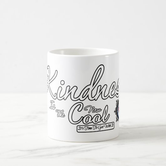 Freundlichkeit ist das neue Coole Kaffeetasse (Mittel)