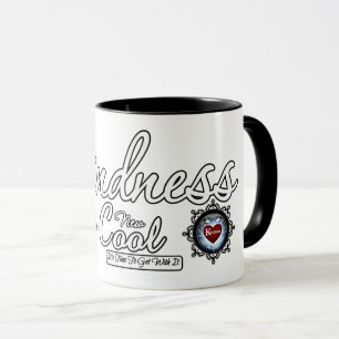 Freundlichkeit ist das neue Coole Tasse
