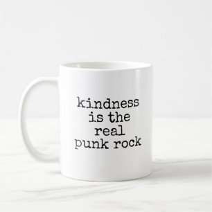 Freundlichkeit Ist Der Wahre Punk Rock Kaffeetasse