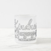 Freundlichkeit ist die Sprache Mattglastasse (Mittel)