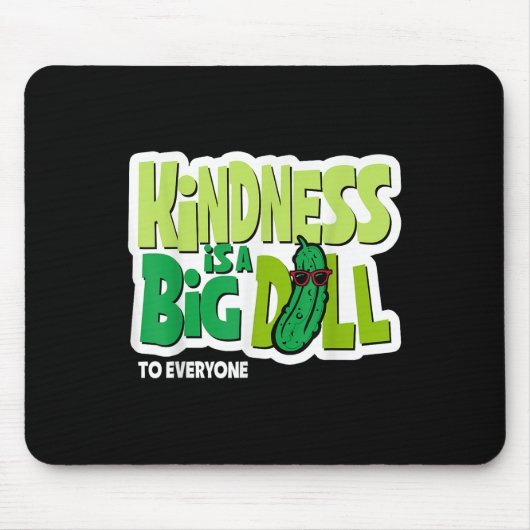 Freundlichkeit ist ein großes Ding für jeden einge Mousepad (Vorne)