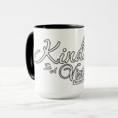 Freundlichkeit ist eine Tugend Tasse (Vorderseite Links)