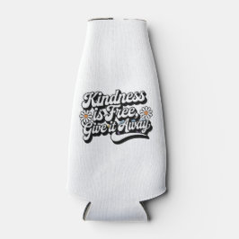 "Freundlichkeit ist frei, gib es weg" Flaschenkühler