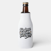 "Freundlichkeit ist frei, gib es weg" Flaschenkühler (Flaschenvorderseite)