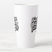 "Freundlichkeit ist frei, gib es weg" Milchtasse (Vorderseite)