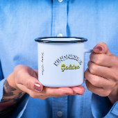 Freundlichkeit ist golden kaffeetasse