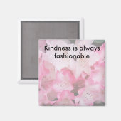 Freundlichkeit ist immer modern - Magnet (Vorderseite/Rückseite)