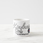 Freundlichkeit ist kostenlos espressotasse (Vorderseite)